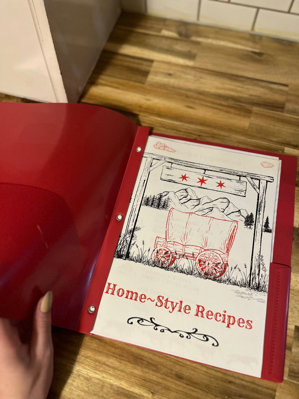 Homestyle Recipe Book Template